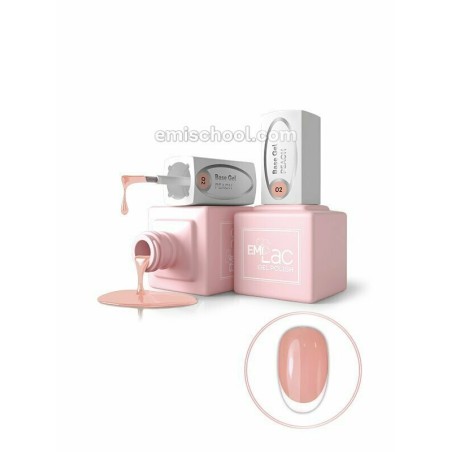 E.Milac Base Gel Peach /02 9ml
