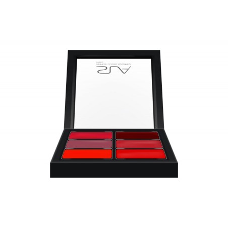 Palete de 6 batons color extreme ""Warm red"