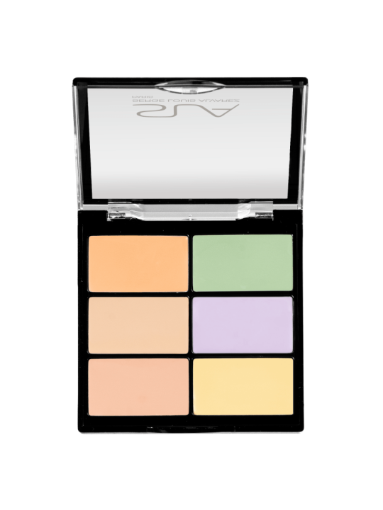 Palete de 6 corretores creme "Chromatic"