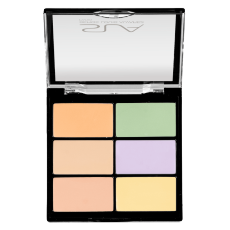 Palete de 6 corretores creme "Chromatic"