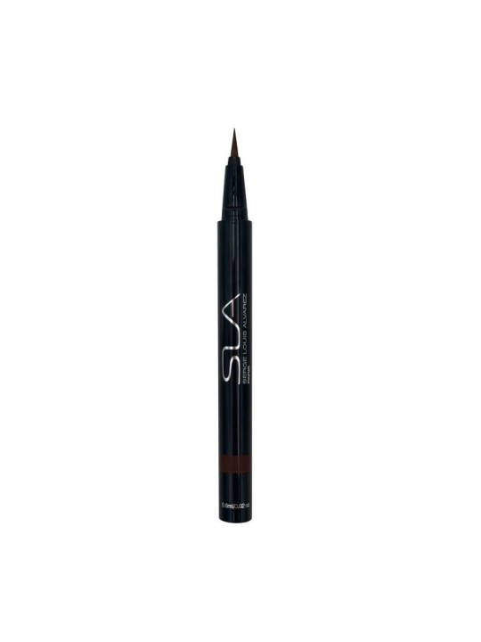 EYE LINER  fino e preciso de feltro "chestnut"