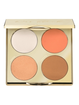 Palete "on fleek" (bronzer/pó translúcido/blush/iluminador/s