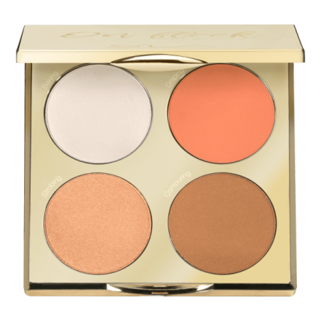 Palete "on fleek" (bronzer/pó translúcido/blush/iluminador/s