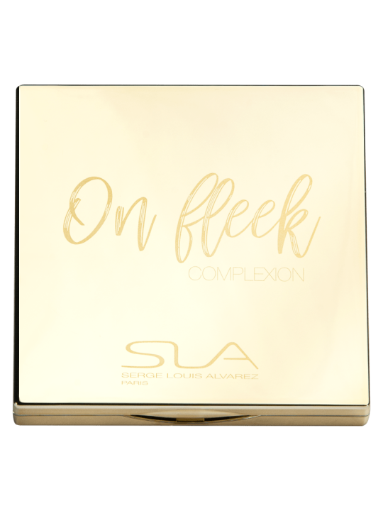 Palete "on fleek" (bronzer/pó translúcido/blush/iluminador/s