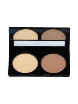 PALETE DE 2 CORRETORES PÓ COMPATO "peaux darks"