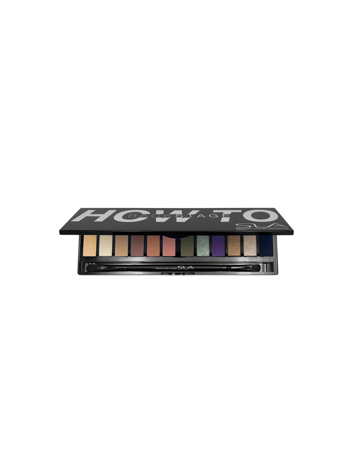palete HOW TO Backstage "11 sombras + base fixante + ilumina