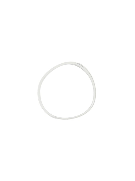Elásticos Cabelo Rubber Band Transparentes 30 Unidades