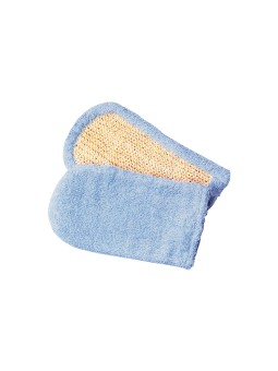 Luva Crina de Massagem com Esponja