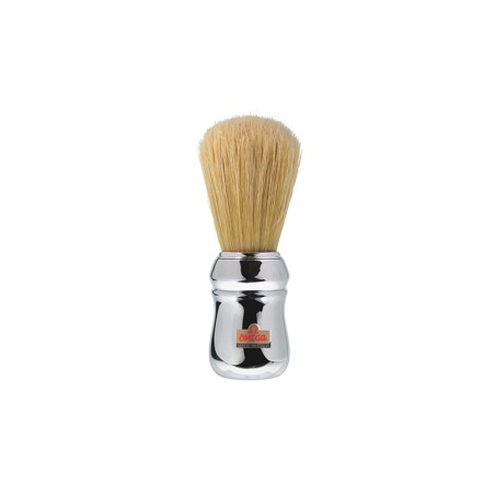 Pincel Barba Omega Cerdas Naturais Cromado