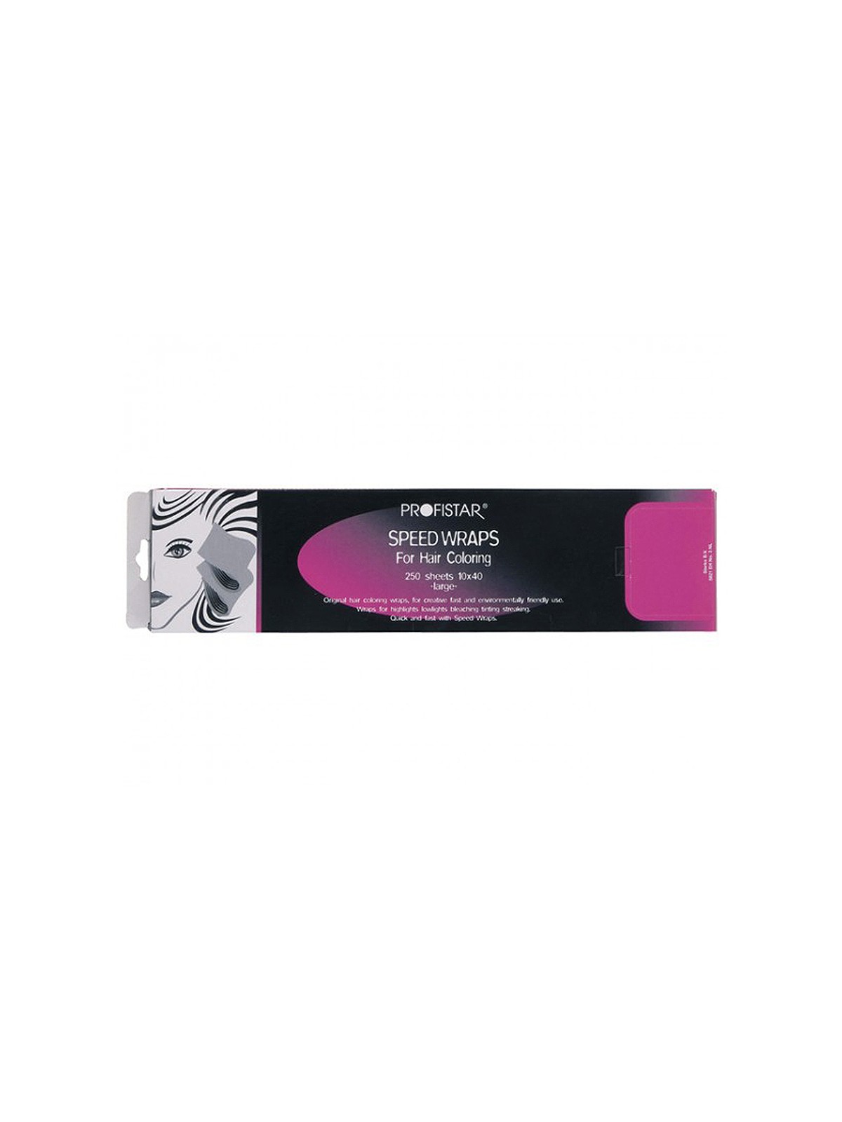 Papel Madeixas Express 10 x 40 cm 250 Unidades