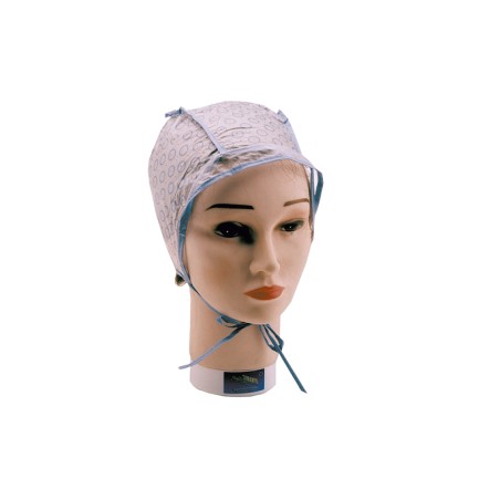 Touca Madeixas Frosting Nylon Dupla Capa 5 Unidades
