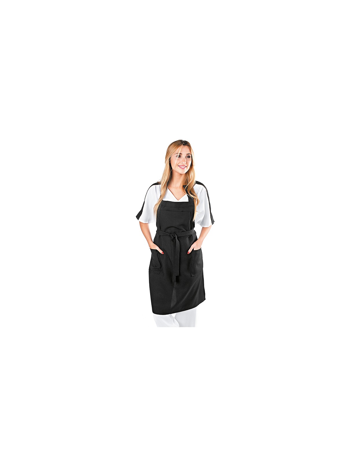 Avental Rickiparodi Nina Preto