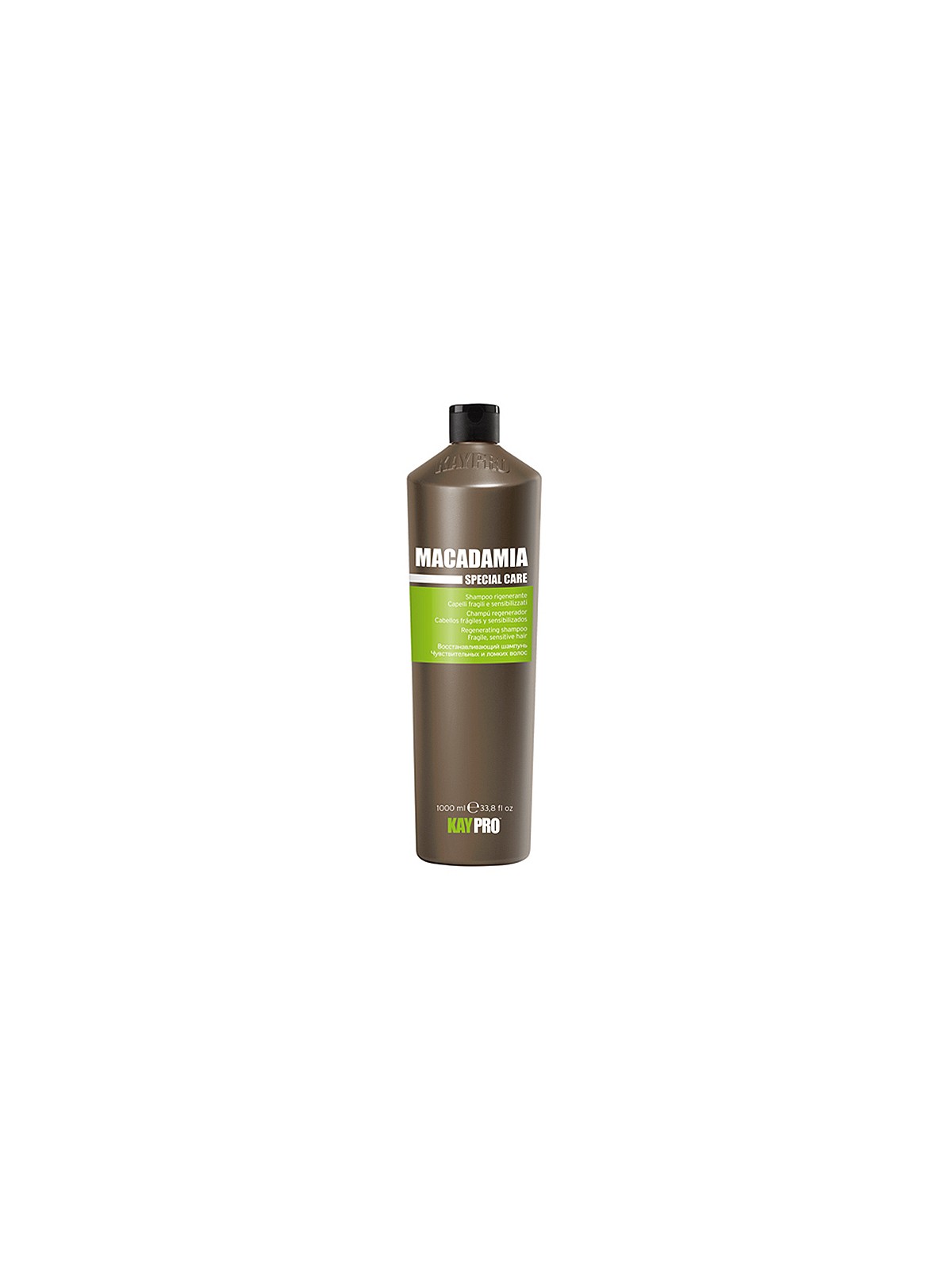 Shampoo Kaypro Macadâmia Cabelos Frágeis e Sensíveis 1000 ml