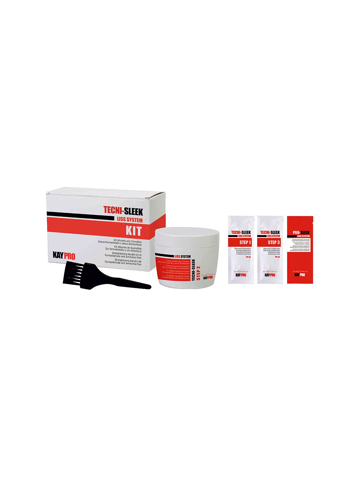 Alisamento Gradativo Kaypro Tecni Sleek Kit
