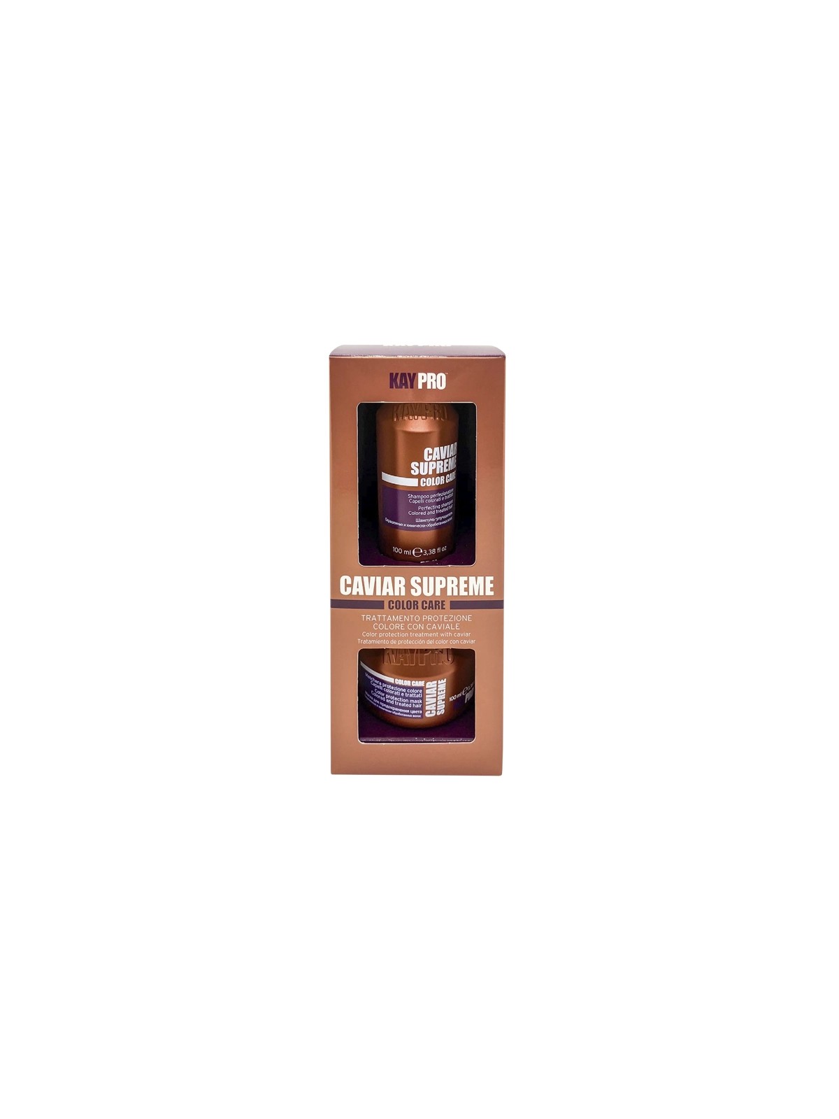 Kit Mini Size Kaypro Caviar Supreme Cabelos Colorados
