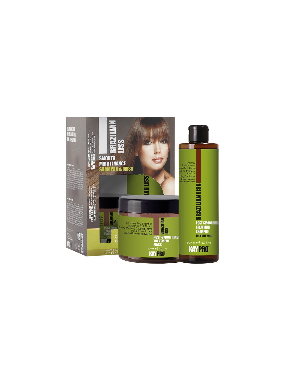 Kit Manutenção Kaypro Brazilian Liss 500 ml