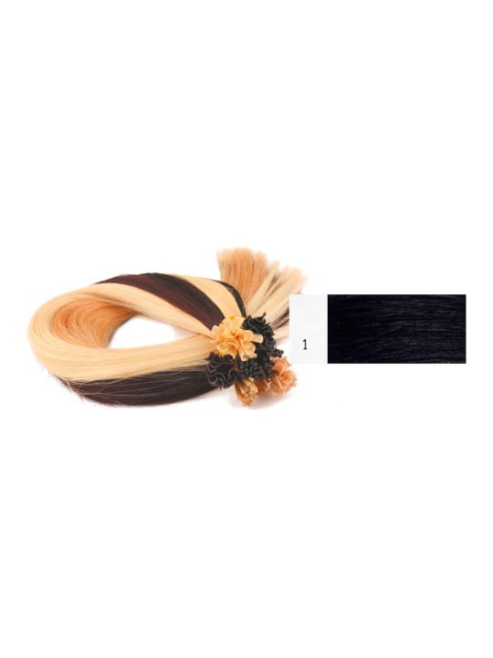 Extensões Cabelo 100% Humano Kayextensions Natural 1 55 cm 5