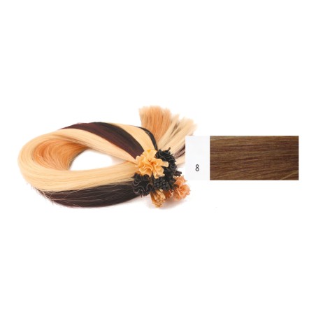 Extensões Cabelo 100% Humano Kayextensions Natural 8 55 cm 5