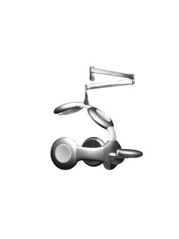 Lâmpada Tratamento Infraquartzo Aérea Spheric Design Logika