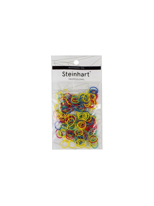 Elásticos Cabelo Steinhart Borracha Cores Sortidas 10 gr