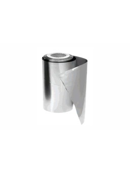 Alumínio em Rolo para Madeixas Texturado Prata 12 cm - 50 m