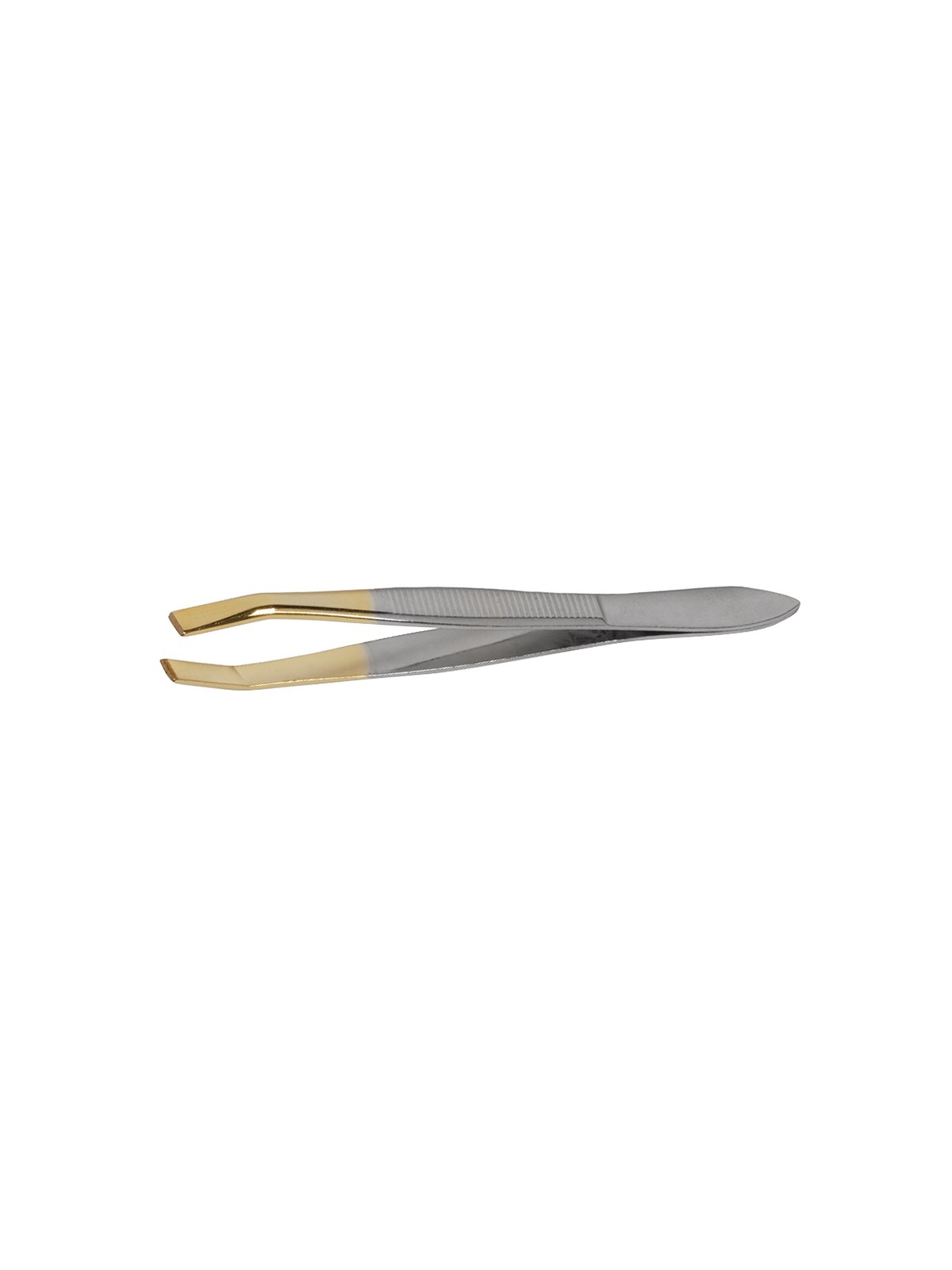 Pinça Reta Baruffaldi Dourada 8 cm