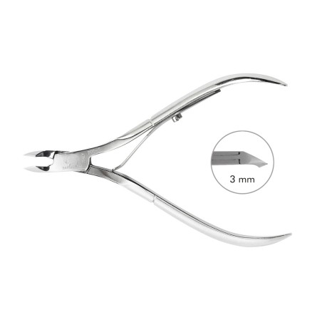 Alicate Cutículas Baruffaldi Aço 10 cm - 3 mm