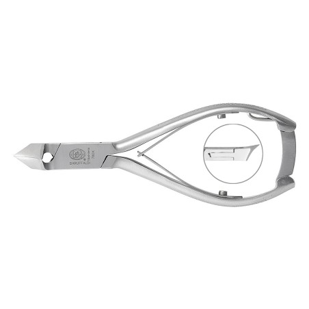 Alicate Unhas Baruffaldi 1/2 Lua Inox 14 cm