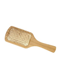 Escova Cabelo Pneumática Rickiparodi Bamboo Retangular Larga