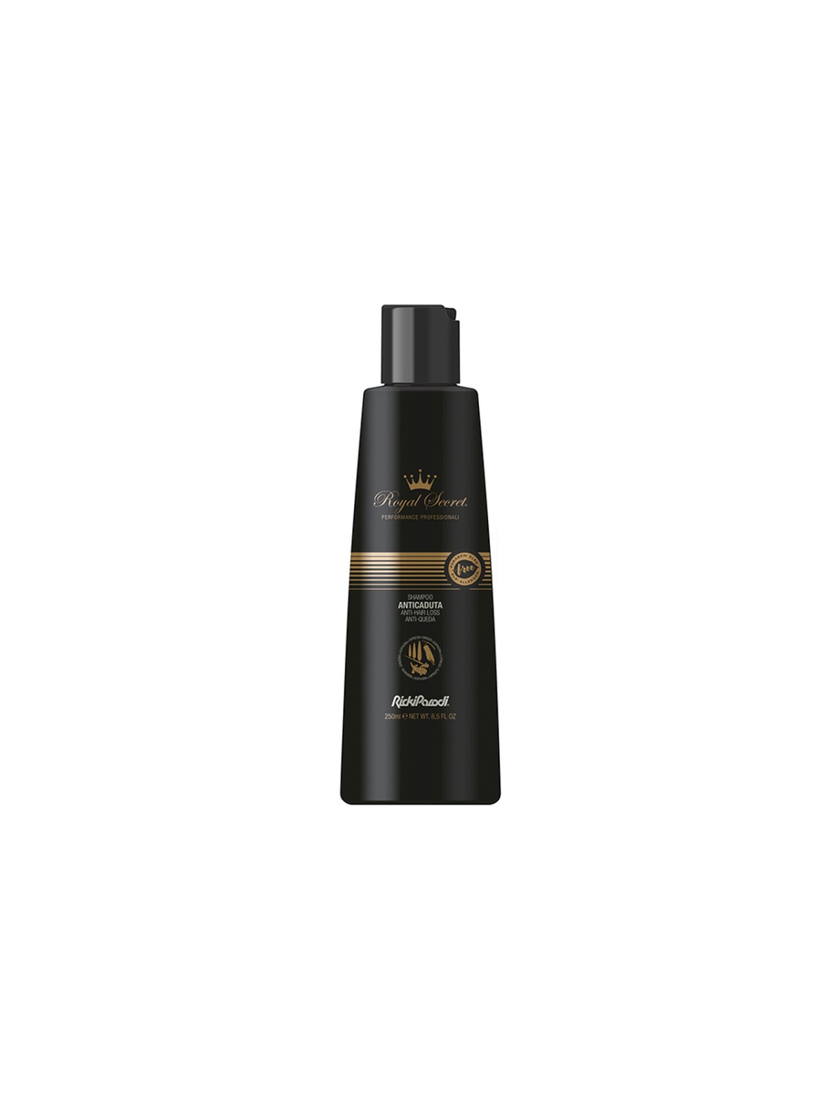 Shampoo Rickiparodi Royal Secret Antiqueda 250 ml