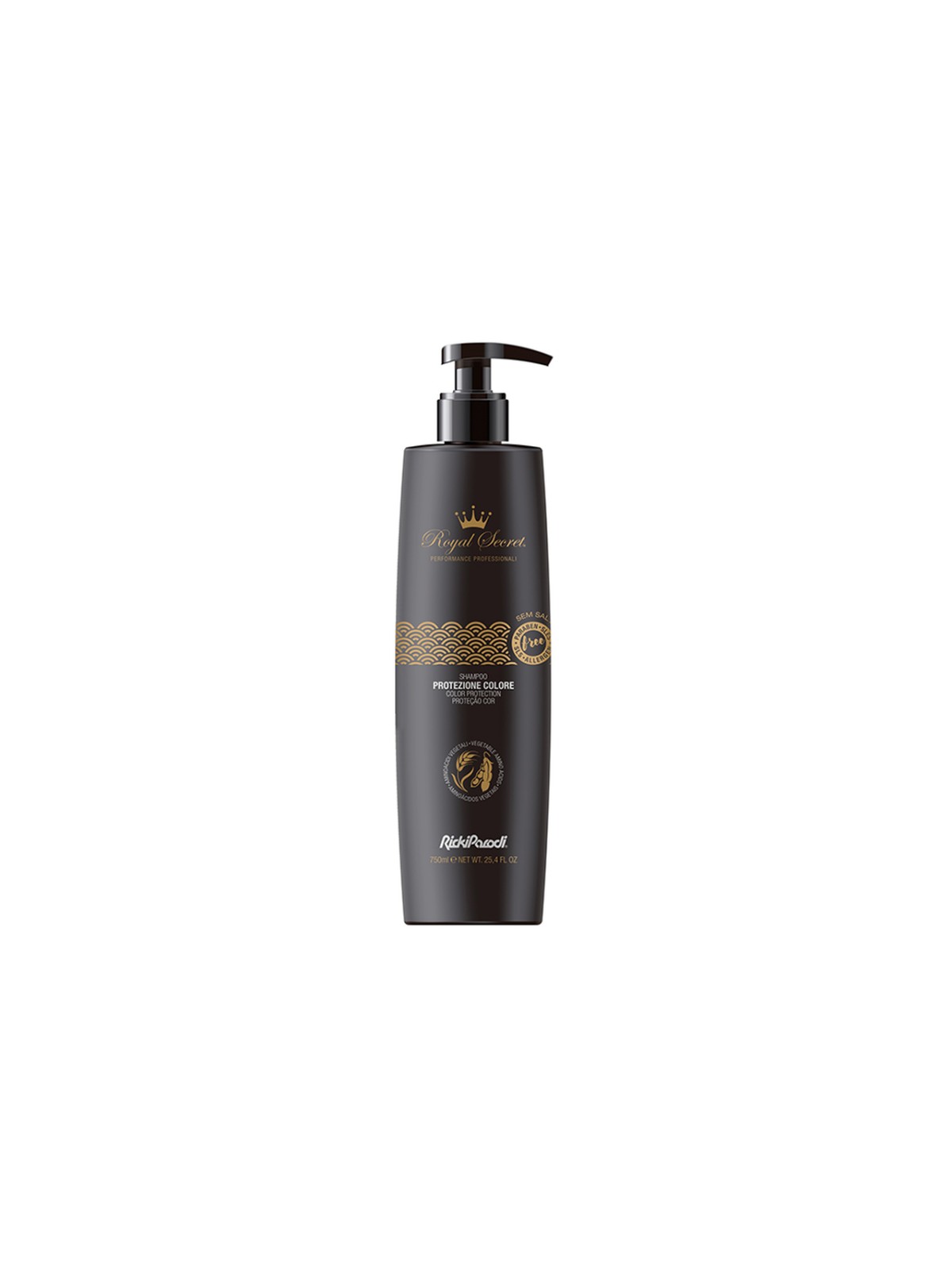 Shampoo Rickiparodi Royal Secret Proteção Cor 750 ml
