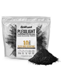 Pó Descolorante RickiParodi PlexiLight Preto 500 gr