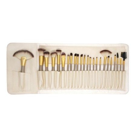 Pincel Maquilhagem Rickiparodi Makeup Set Estojo 24 Pincéis