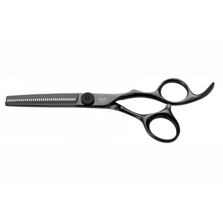 Tesoura Desbaste Rickiparodi Black Titanium 5.5"