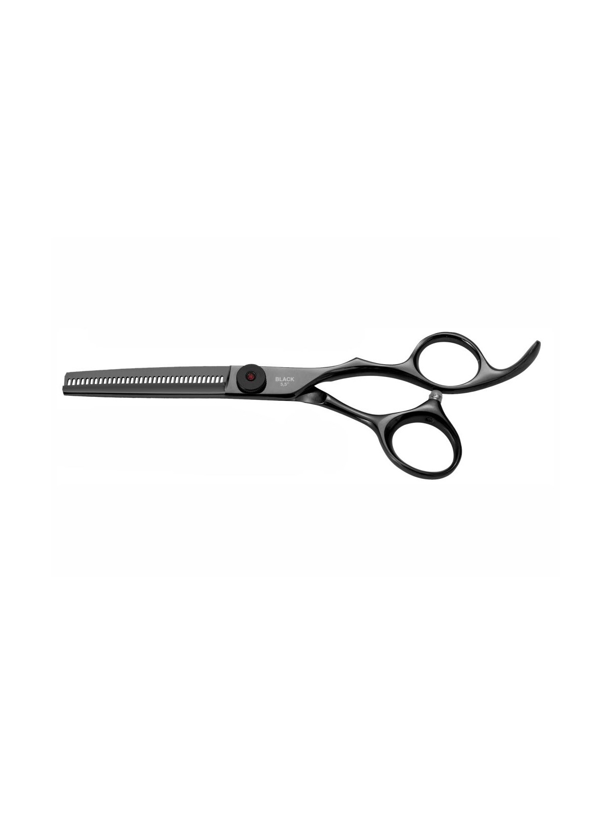 Tesoura Desbaste Rickiparodi Black Titanium 5.5"