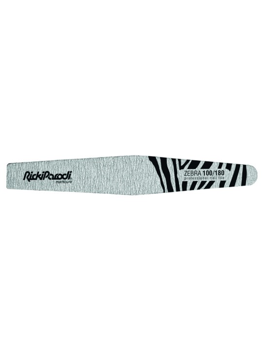 Lima de Unhas Rickiparodi Trapézio Zebra 100/180 10 Unidades