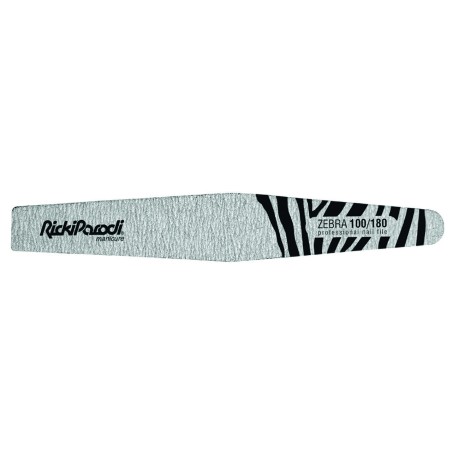 Lima de Unhas Rickiparodi Trapézio Zebra 100/180 10 Unidades
