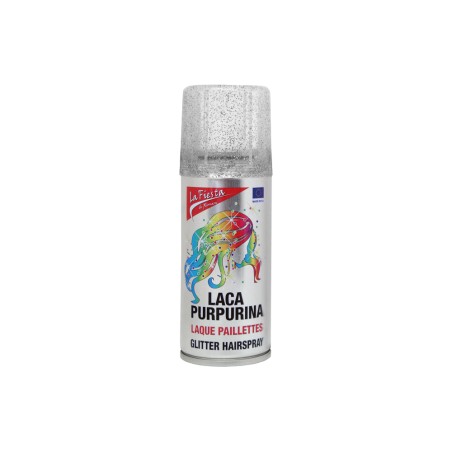 Laca Cor Fantasia Glitter Prata 100 ml
