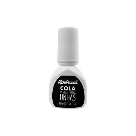 Cola Unhas Postiças com Pincel Rickiparodi 15 ml