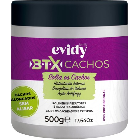 Solta Cachos Evidy B.T.X. Ondulados 500 gr