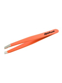 Pinça Oblíqua Rickiparodi Laranja Inox 9 cm