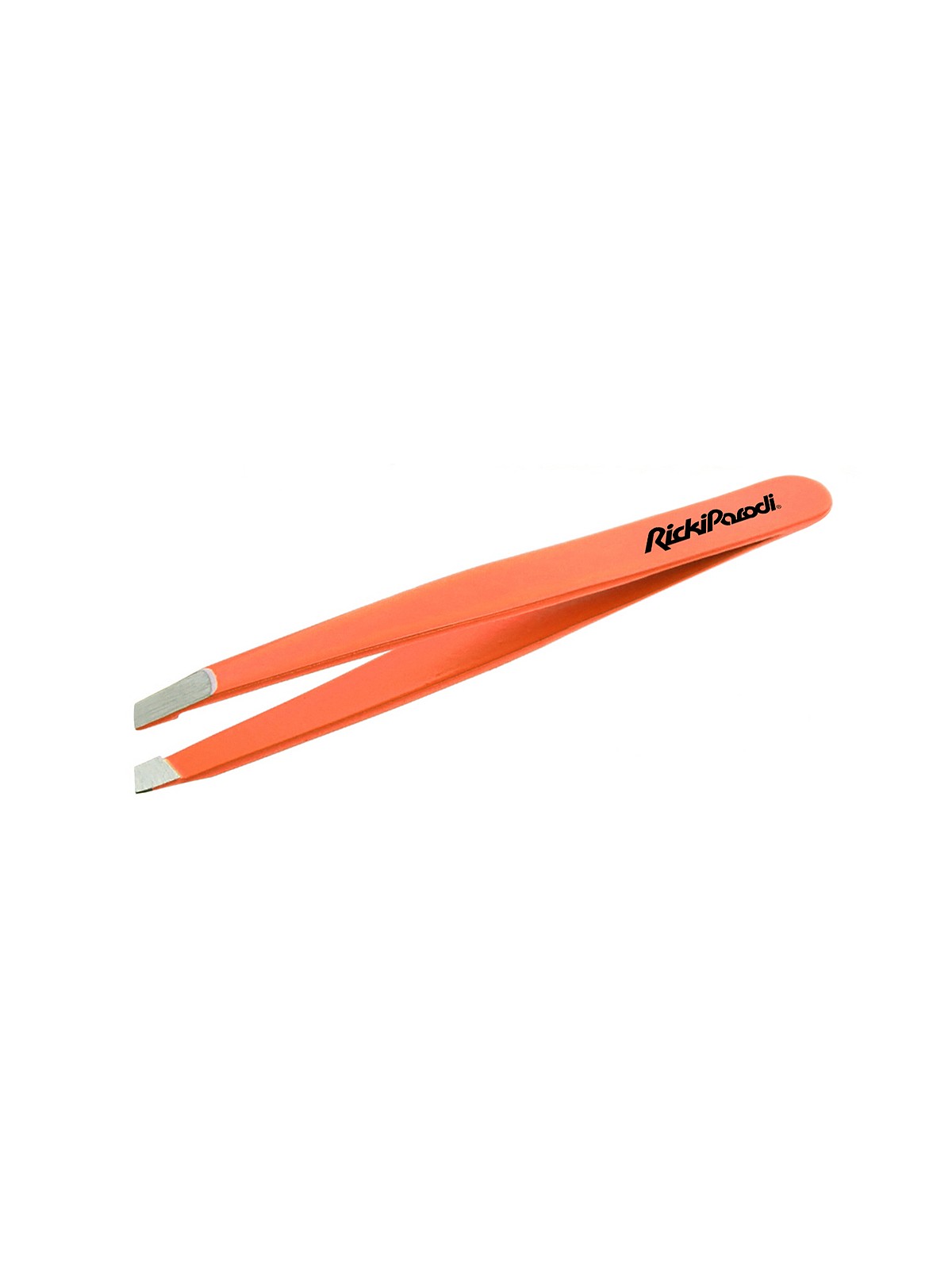 Pinça Oblíqua Rickiparodi Laranja Inox 9 cm