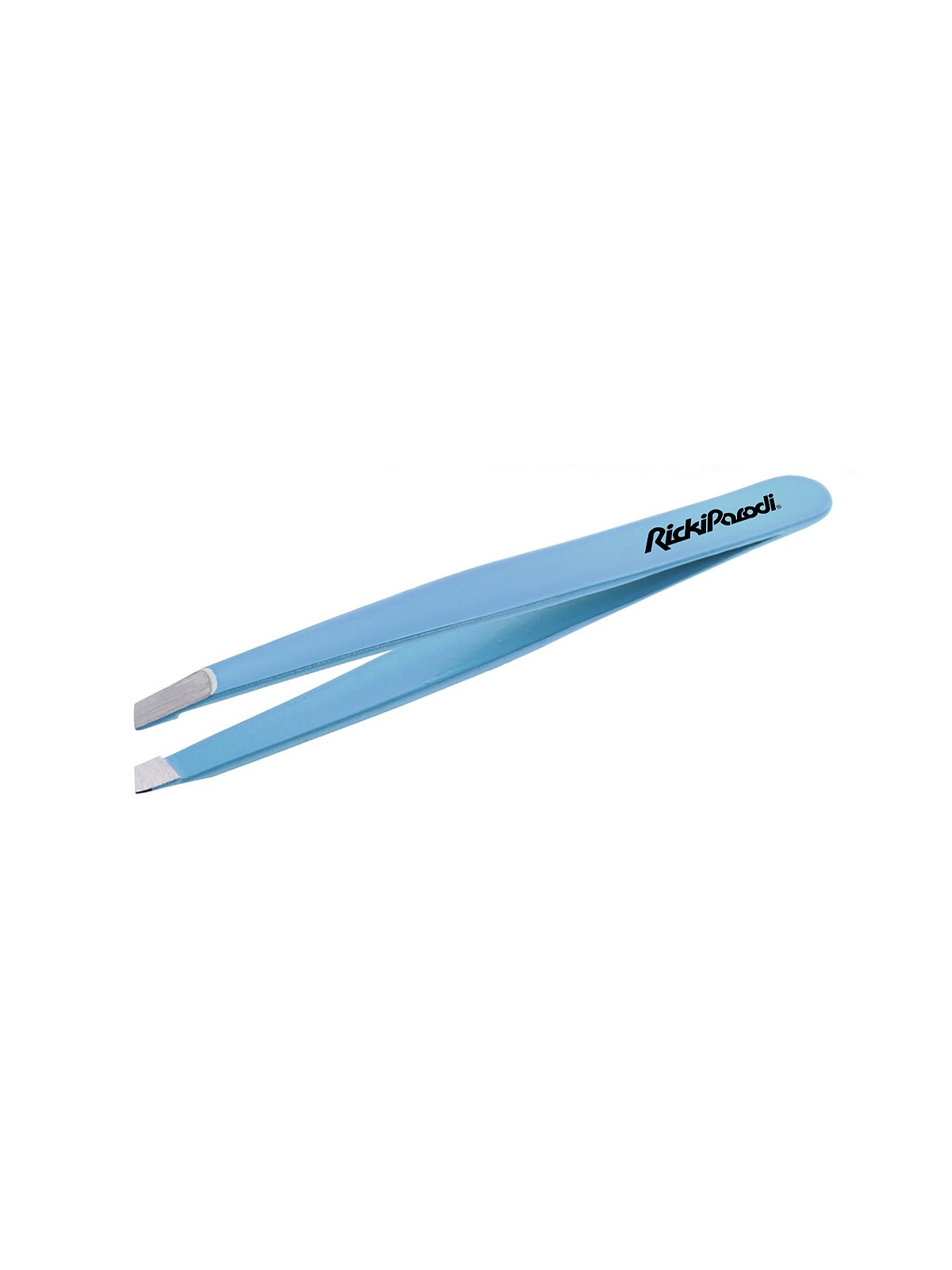 Pinça Oblíqua Rickiparodi Azul Inox 9 cm