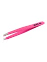 Pinça Oblíqua Rickiparodi Rosa Inox 9 cm