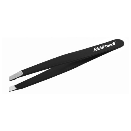 Pinça Oblíqua Rickiparodi Preta Inox 9 cm