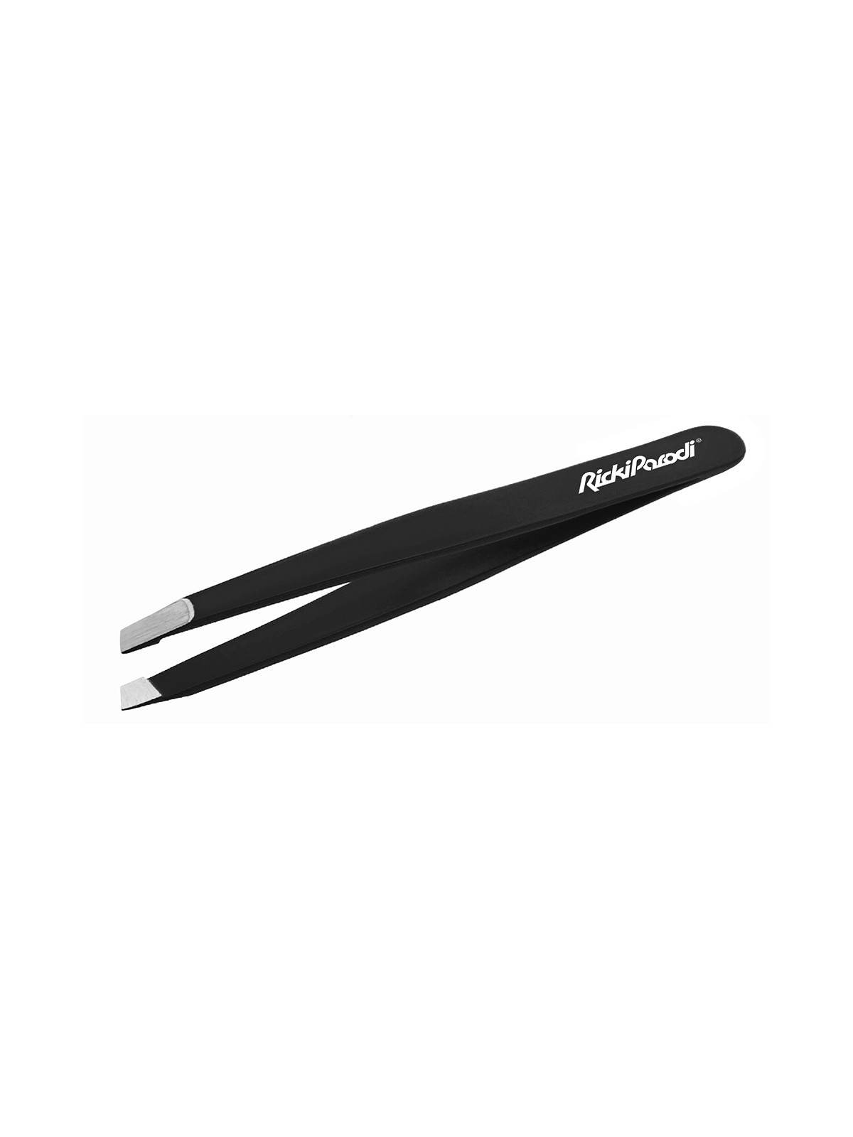Pinça Oblíqua Rickiparodi Preta Inox 9 cm
