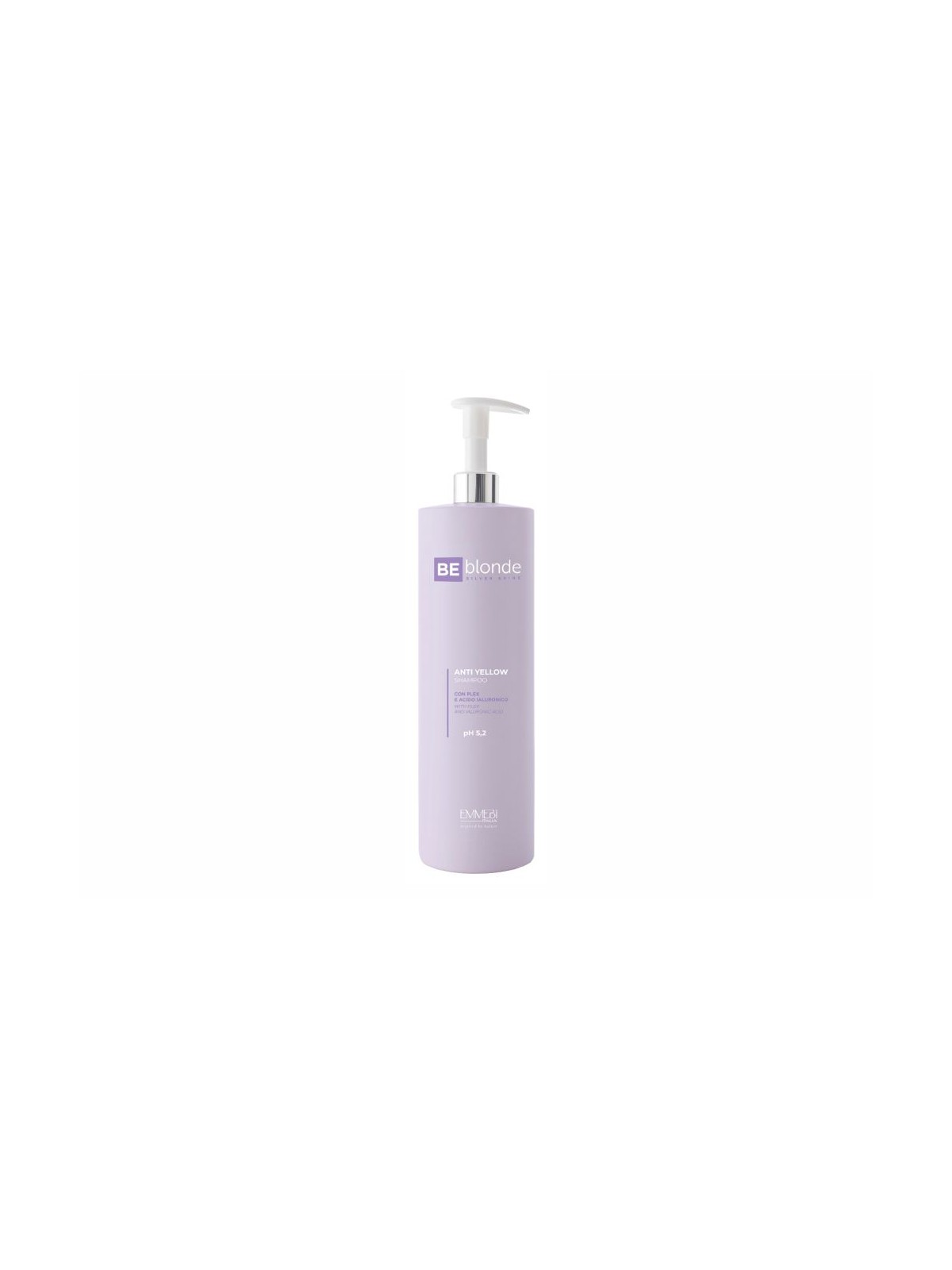 Shampoo Emmebi Silver Shine Antiamarelo pH 5,2 1000 ml