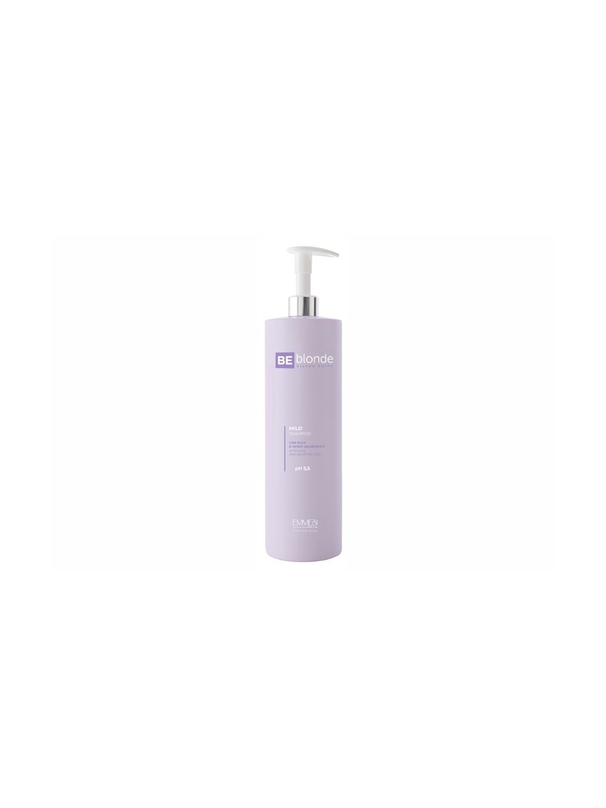 Shampoo Emmebi Silver Shine Suave pH 5,5 1000 ml