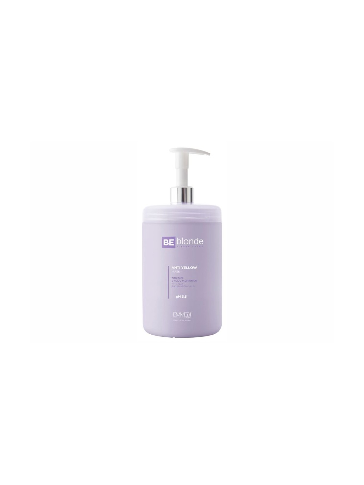 Máscara Emmebi Silver Shine Antiamarelo pH 3,5 1000 ml