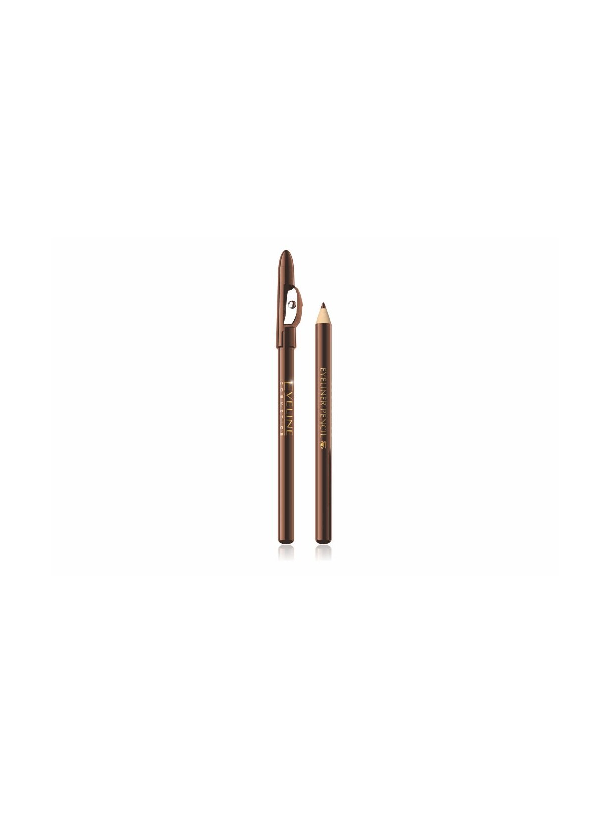 Lápis EyeLiner Eveline Long-Wear Castanho